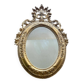 Italian Antique Gold Gilt Large wall Mirror