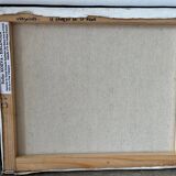 Painting "The Queen's Hamlet" - Versailles, signed