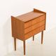 Small Danish teak dresser or a nightstand, 1960s