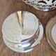 Silver-plated butter dish Coquillor