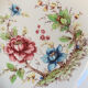 Six assiettes creuses 1960 Sarreguemines modèle Eden