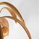 Coconut palm chandelier in rattan