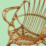 Pair of vintage shell armchairs 1950
