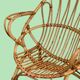 Paire de fauteuils coquille vintage 1950