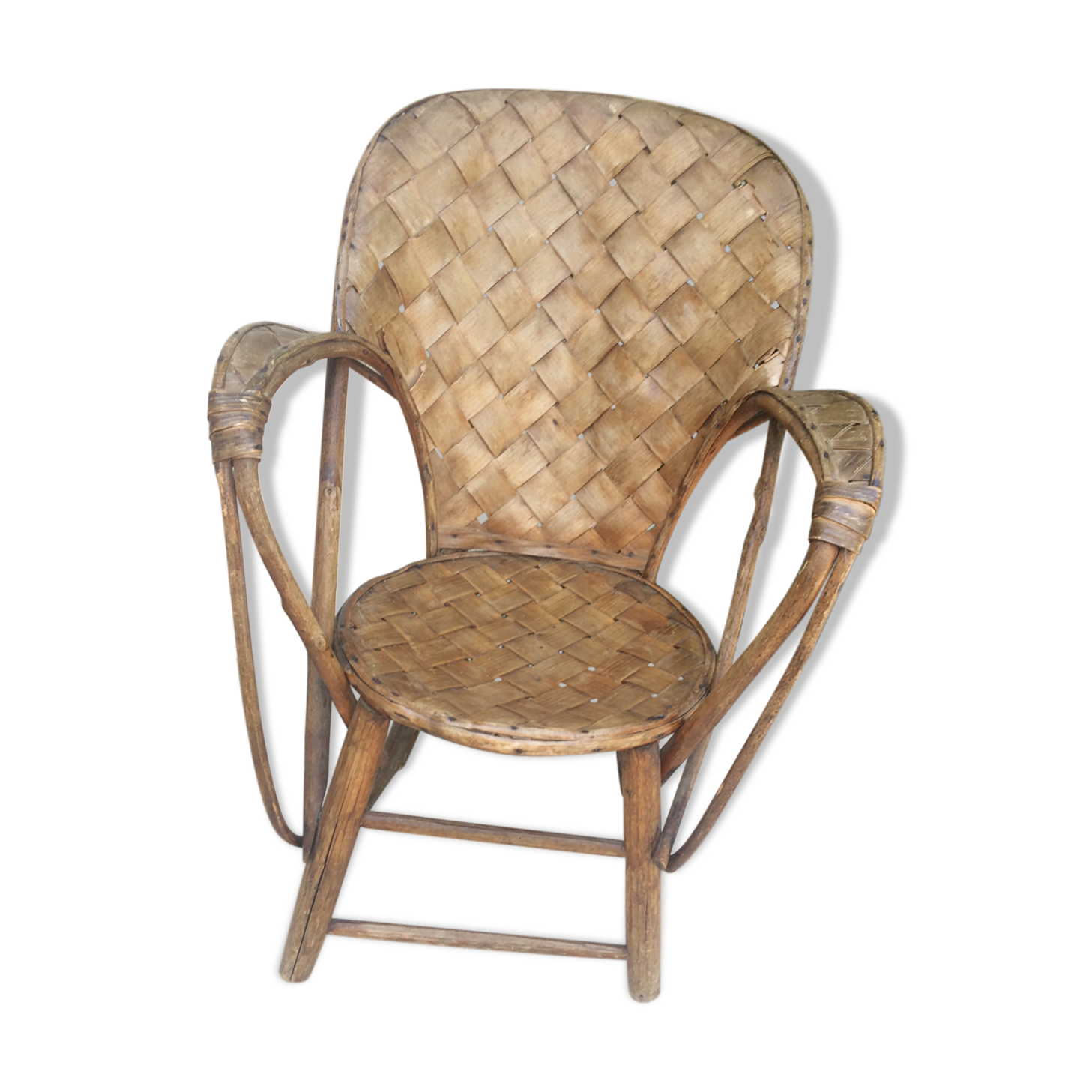 Chestnut armchair