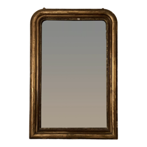 ancien miroir doré Louis