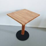 Wooden bistro table