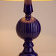 Cobalt-blue Manises lamp