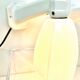 THE PAIR 2 WALL LAMPS OLD BATHROOM 1930 1940 OPALINE AND PORCELAIN LEGRAND