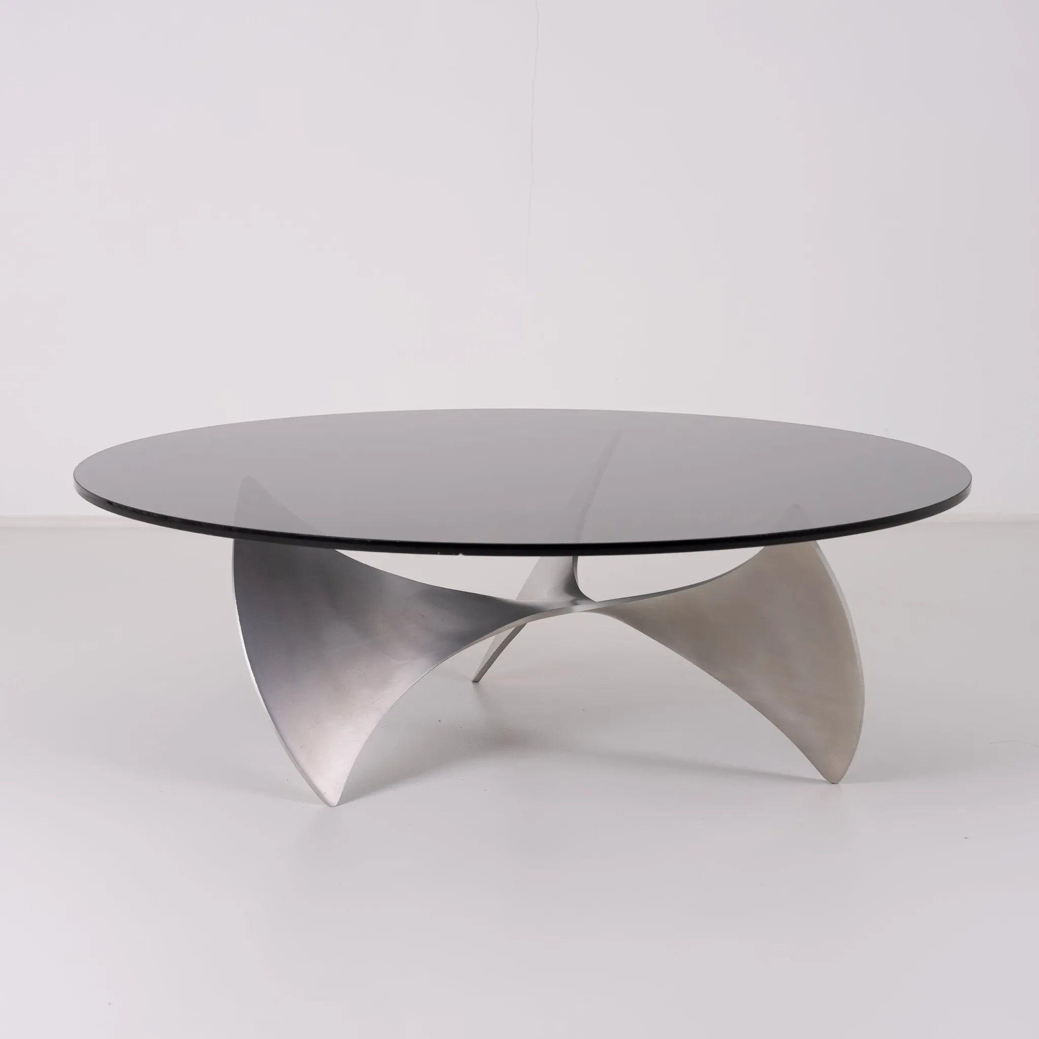 Propeller coffee table by Knut Hesterberg for Ronald Schmitt