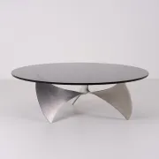 Propeller coffee table by Knut Hesterberg for Ronald Schmitt
