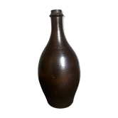 Bouteille grès noir Jean Dubost, années 70