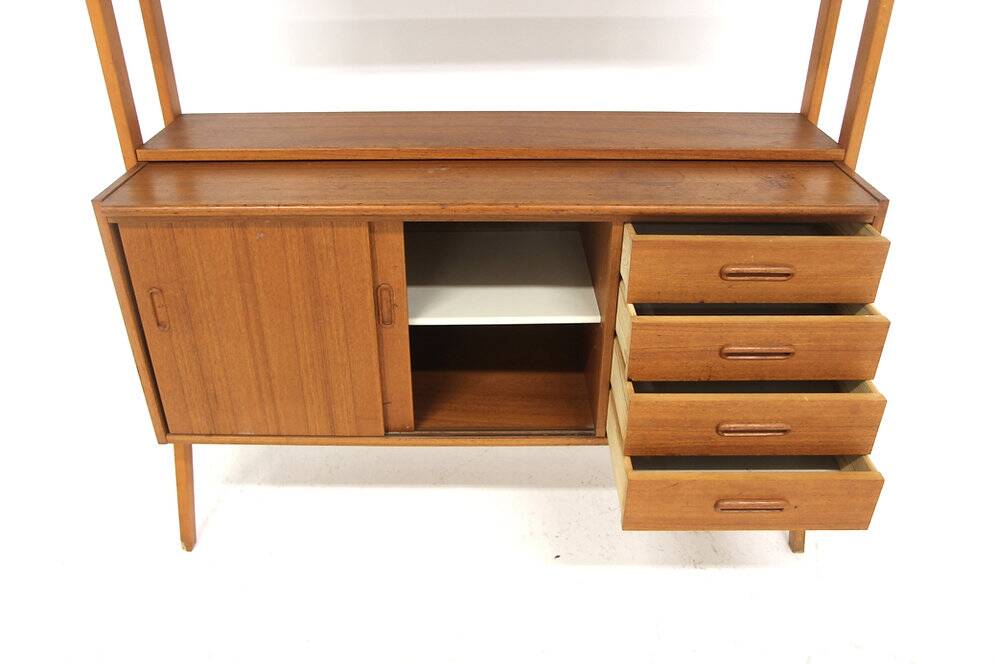 Scandinavian teak secretary desk, Sweden, 1960