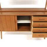 Scandinavian teak secretary desk, Sweden, 1960