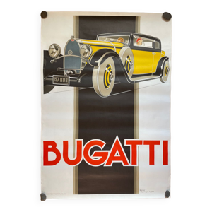 Affiche Bugatti René Vincent