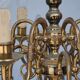 Chandelier style Dutch copper 10 lights