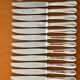 Christofle Cluny, cutlery set of 48 pieces in like-new condition.