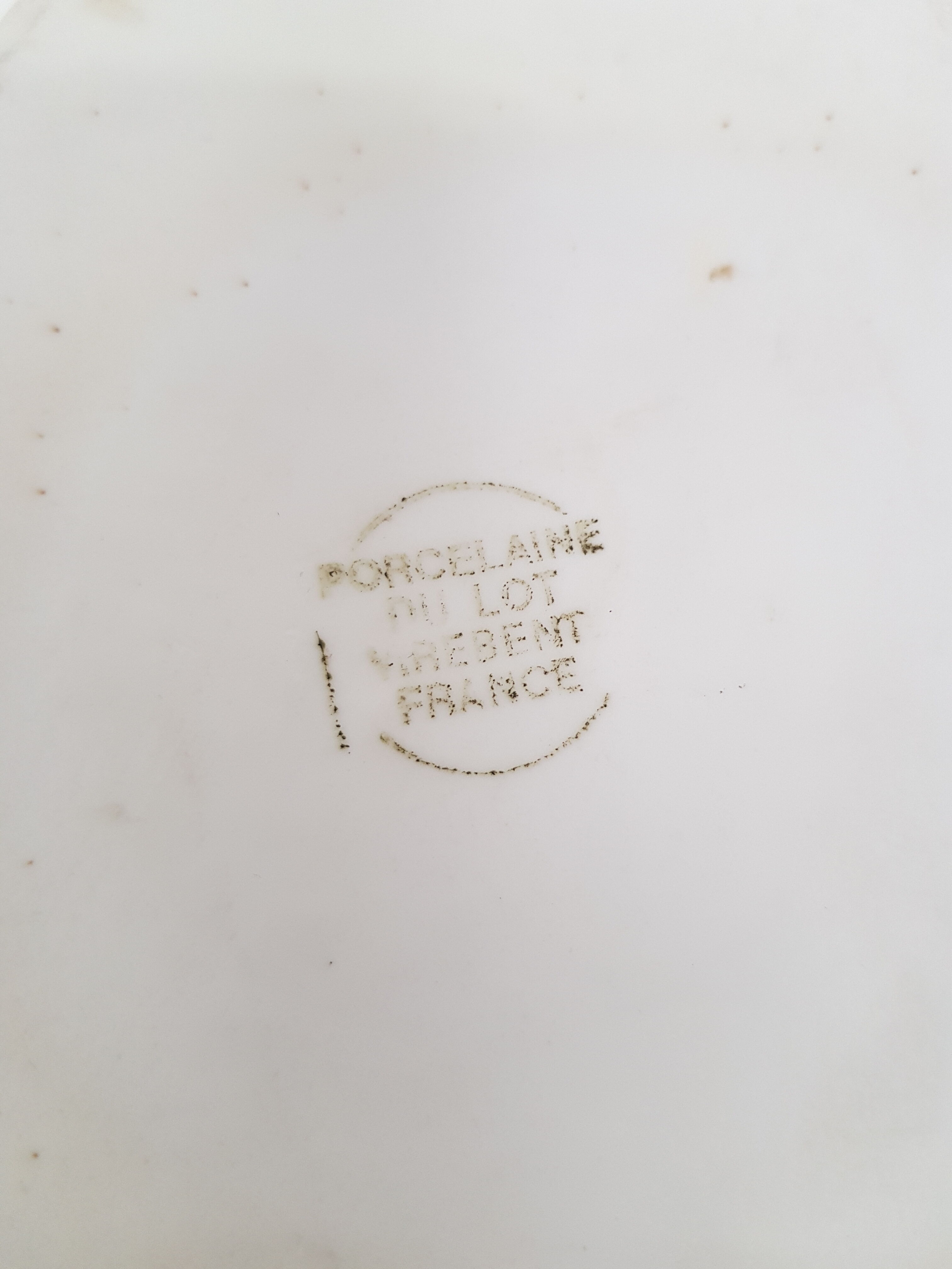 Ceramic vase signed Virebent France