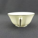 Art Deco tête-à-tête in Limoges porcelain by Legrand