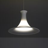 Danish glass "Mandarin" pendant lamp by Michael Bang for Holmgard