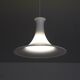 Danish glass "Mandarin" pendant lamp by Michael Bang for Holmgard