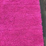 Beni Ouraine handwoven traditional pink rug, size 150 x 250 cm