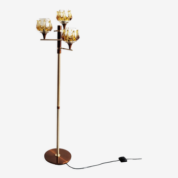 Vintage floor lamp Oberglas Austria 1970