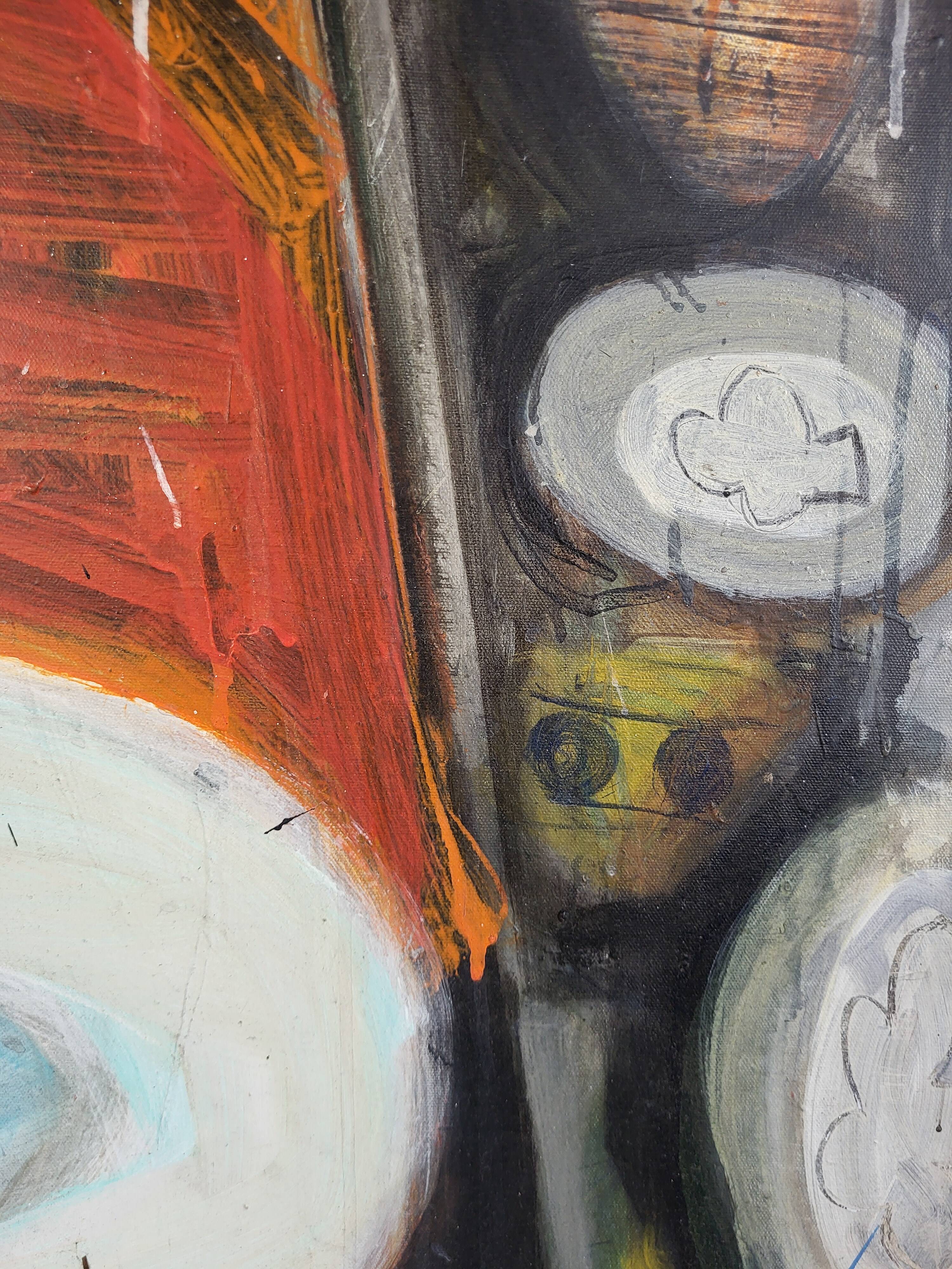 Large canvas from 1988