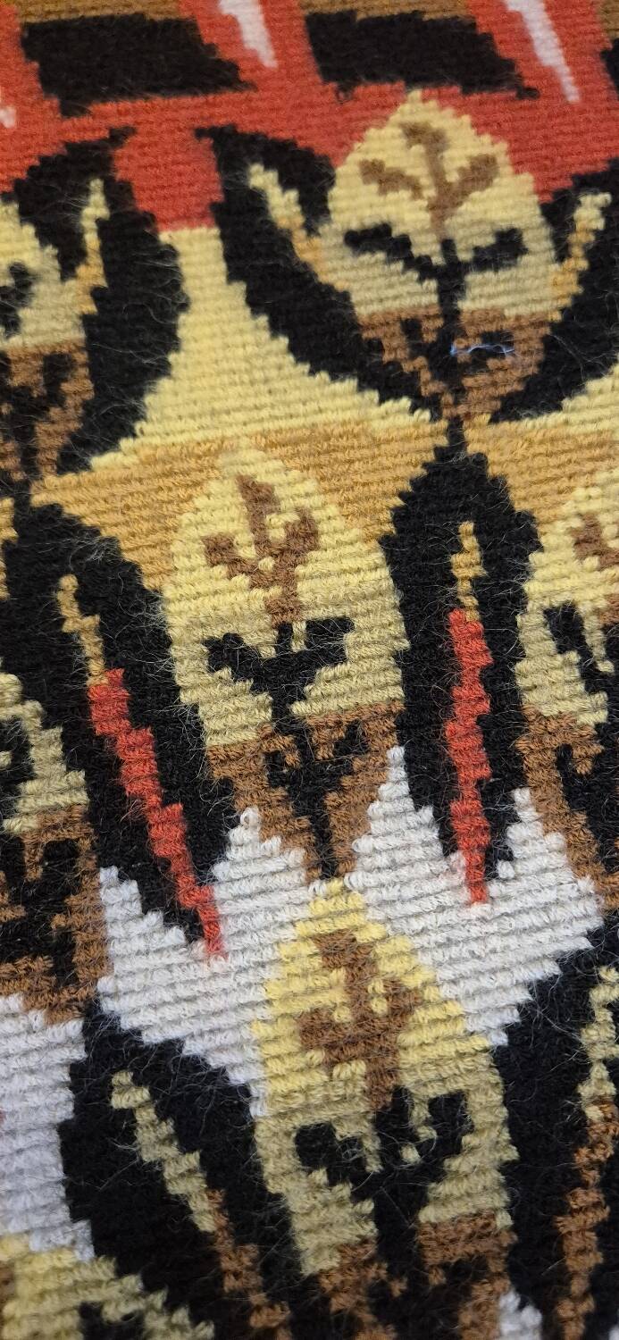 Tapisserie d'Aubusson "Aurore" en pure laine Jean Claude Bissery