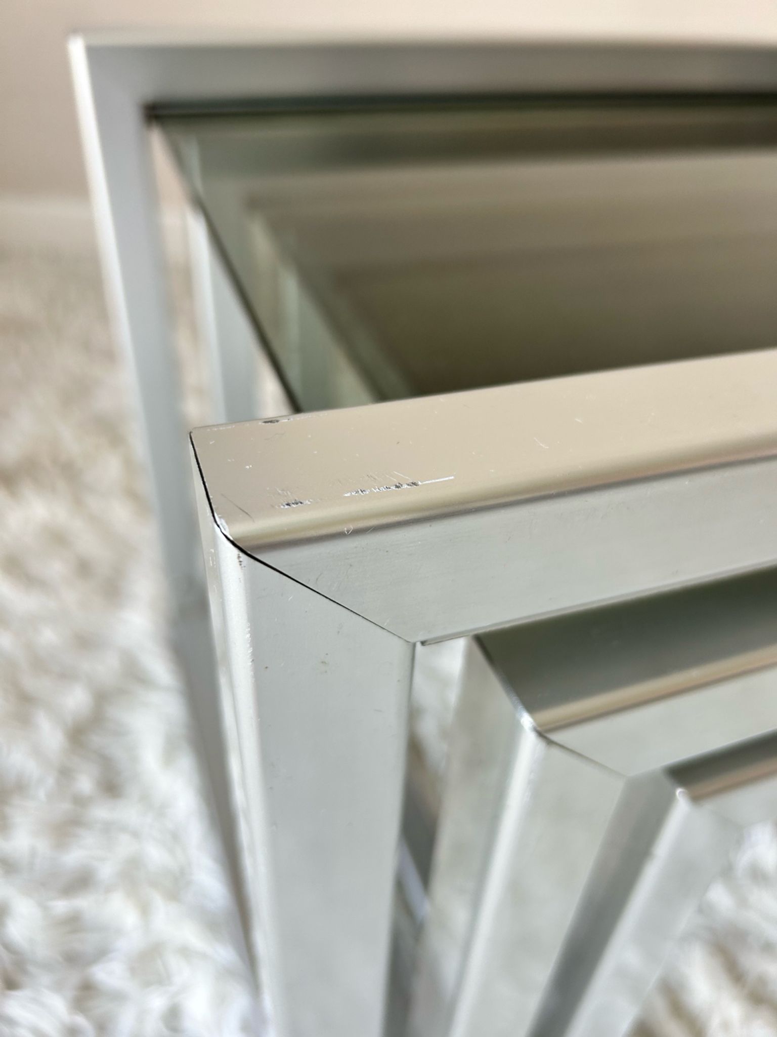 Tables gigognes design années 70