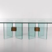 Peter Ghyczy Glass coffee table model T15