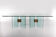 Table basse en verre modèle T15 Peter Ghyczy