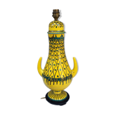 Pied de lampe en céramique, Italie années 60