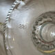 Vintage glass apothecary sweet jar signed gien france