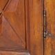 Antique Louis XIII wardrobe, diamond points