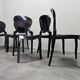 Set of Five design Chairs Queen, Pedrali, Claudio Dondoli and Marco Pocci, 2000s