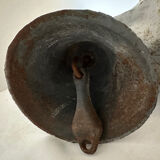 Object decoration bull's head cast iron bell