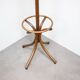 Vintage Curved Wooden Coat Stand VALET, Czechoslovakia, 1970s–1980s