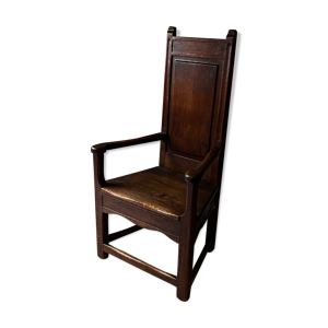 fauteuil en chêne antique