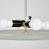 Suspension en verre en forme de plaque