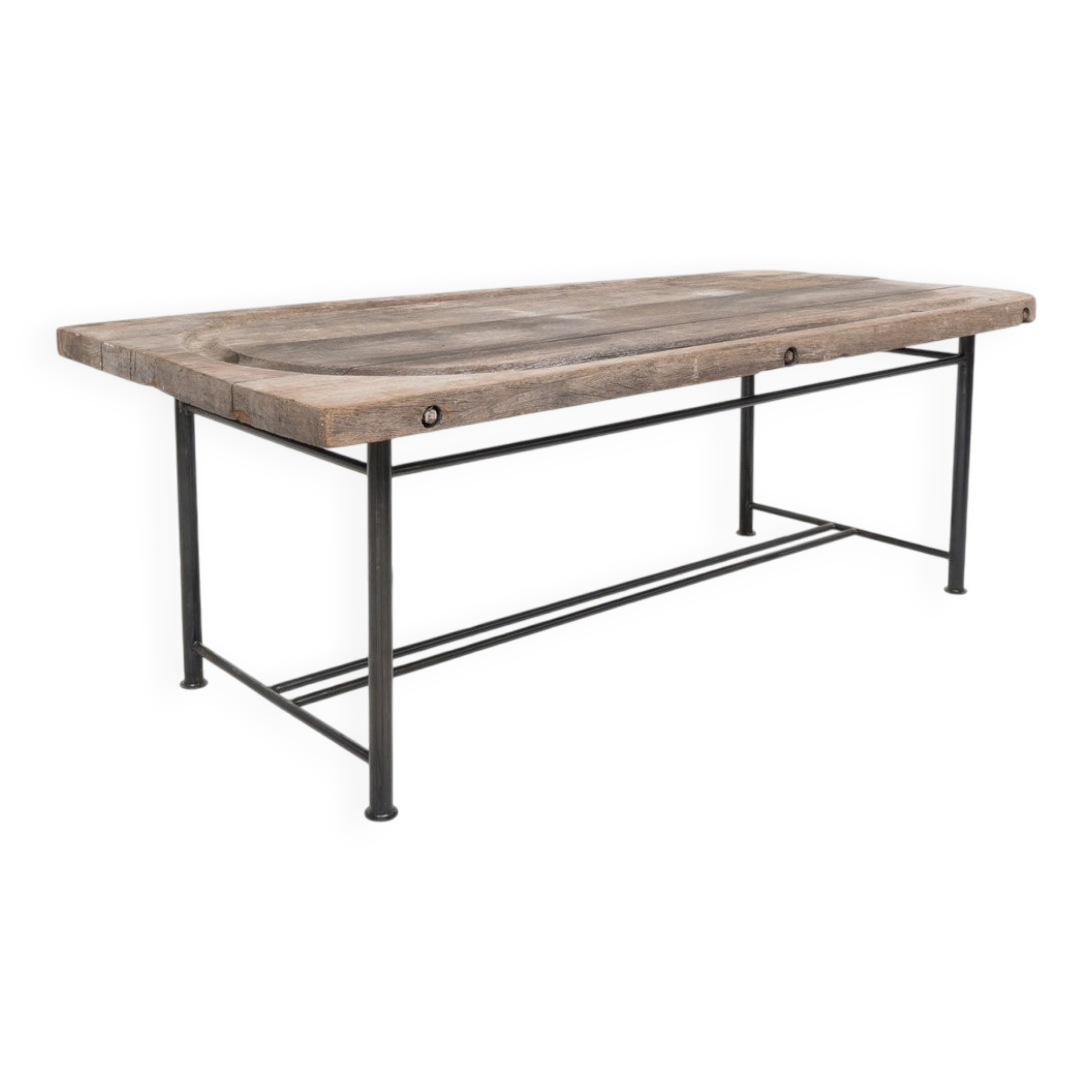 Table à manger primitive, France, début du 20e siècle
