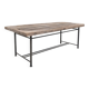 Table à manger primitive, France, début du 20e siècle