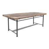 Table à manger primitive, France, début du 20e siècle