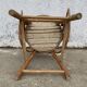 Chestnut armchair