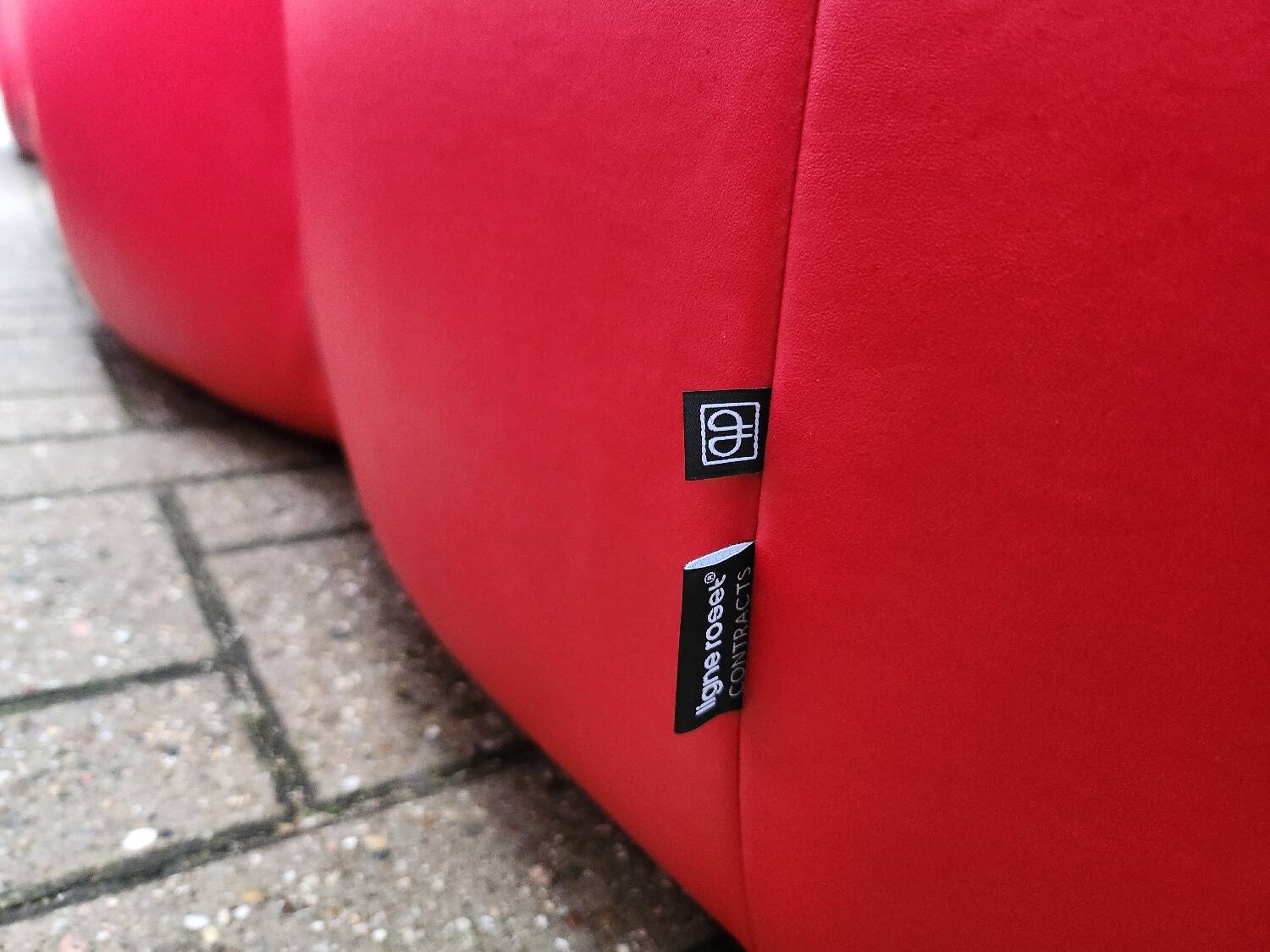 Ligne Roset - (6) pumpkin 3-seater sofa by Pierre Paulin