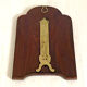 Art deco psyche mirror