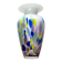 Postmodern glass vase by Hans Jürgen Richartz for the Richartz art collection, 1980s.