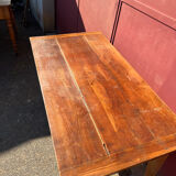 Sliding drawer farm table