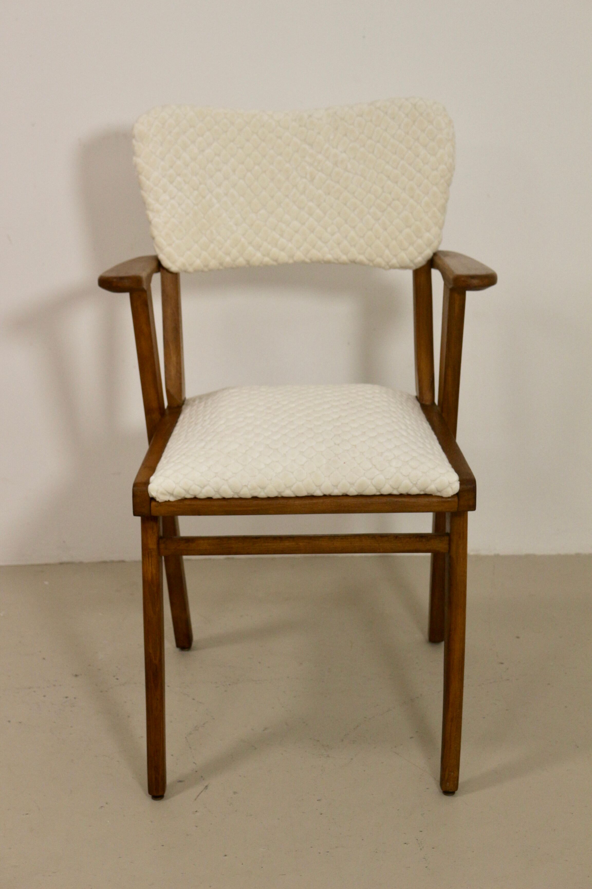 Scandinavian wooden chair 1950