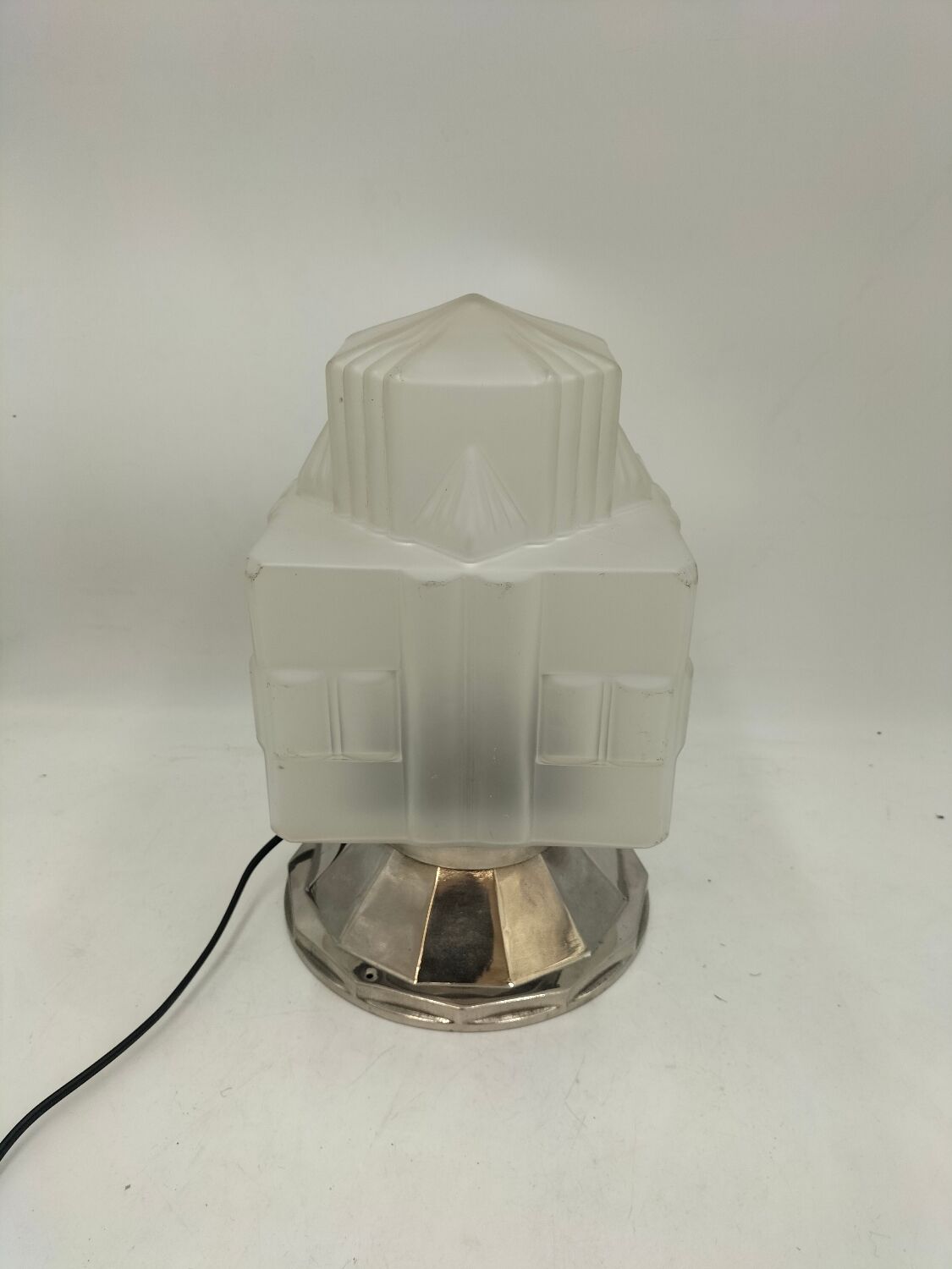 Art Deco table lamp "skyscraper"